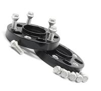 Distanziali Mozzi 2 adattatori distanziali ruota 25/30/35 mm 5x108 63,4 mm 5 fori adatti auto per Volvo universali M12x1,5 14x1,5(2PCS 25mm M14x1.5)