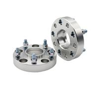 Distanziali Mozzi Auto Per Suzuki Per Jimny Per Vitara 1988-2004 M12XP1.25 2 Pezzi 25/30/35/40/50/60mm PCD 5x139.7 CB 108mm Flangia Adattatore Distanziale Ruota Auto Distanziali Ruota(2PCS 25mm Silver