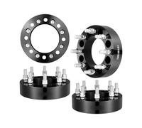 Distanziali Mozzi Distanziali ruote 8"x6.5" Adattatori ruote Distanziali forgiati 8 fori Distanziali prigionieri da 9/16"-18 per Dodge per Ram 2500 3500(2inch 87.1mm)