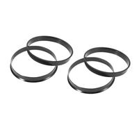 Distanziali per Cerchi Universali 4 pezzi di plastica for mozzo for auto, anelli centrali for foro ruota, distanziatore da 64,1 mm a 66,6, 65, a 72,56, a 74(72.56-64.1mm)