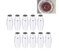 Distanziali per Cuscinetti Ruota,Distanziatore per Cuscinetti per Pattini,Distanziali per Cuscinetti per Ruote da Skate,Distanziatori Del Pattino,Migliorano la Stabilità e le Prestazioni Stabili,8pcs