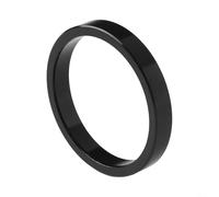 Distanziali per forcella della bicicletta con prestazioni migliorate, rondelle in alluminio CNC per 28 6 mm compatibilità forcella anteriore (nero 5 mm)