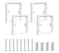 Distanziali per interruttore della luce, protezione per interruttore della luce, distanziatori resistenti al calore, distanziatori a doppia presa, distanziatori per interruttore per installazione a