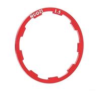Distanziali per movimento centrale per volano a 8/9/10 velocità con requisiti di rondella da 1 mm e parti di riparazione della guarnizione per steccatura del volano a 11 velocità (rosso, 1,5 mm)