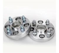 Distanziali Per Mozzi Ruota, Spessori Per VW Per Polo Per Jetta Per Golf/UP Per Santana Cerchi Forgiati, 4x100, 57,1 Mm Distanziali Ruota Auto(Argento 35mm)