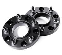 Distanziali Per Ruote 2/4 PCS 5x114.3 60.1 M14X1.5 Per Fisker Per Ocean Piastra Flangia T6-7075 Distanziali Ruota In Lega Di Alluminio Hub Ampliato Adattatore(4pcs 25mm)