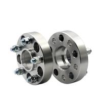 Distanziali per Ruote 2 Pezzi 20/25/30/35/40/45/50mm PCD 5x115 CB 71.6mm Adattatore Distanziale Ruota 5 Alette Vestito Per DODGE Universal Car M14xP1.5 Distanziali Ruota Auto(2pieces 20mm Silver)