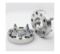 Distanziali per Ruote 2 Pezzi Compatibile Con Opel Per Insignia 15/20/25/30/35/40/50 Mm PCD 5x120 CB 67,1 Adattatore Distanziale Ruota 5 Fori M14x1(2PCS 20mm Silver)