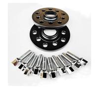 Distanziali per ruote auto 2 Pezzi Da 12 Mm/15 Mm 5x100 E 5x112-57,1 Mm Distanziali Ruota Centrali Con Bulloni 14x1,5 Per A4 A8 Per Quattro Per VW Per Jetta Distanziali Ruote(12mm 40mm)