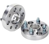 Distanziali per ruote auto 2 Pezzi PCD 4x114.3 15/20/25/30/35mm Mozzo Per Centric 60.1mm Dado 12 * 1.5 Adattatori Distanziali Ruota(2pcs 35mm Silver)