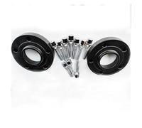 Distanziali per ruote auto Per BMW Per M8 Per M5 Per Z4 Per X7 2 Pezzi 10mm/12mm 5x112 66.6 M14 X 1.25 Distanziale Mozzo Ruota Con Foro Centrale Wheel Spacers Adapters(12mm black-normal)