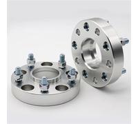Distanziali Per Ruote Auto Per NISSAN 350Z 370Z GTR Per Maxima Per Altima Per Fuga Per Leaf Per Maxima Per Bluebird Spessori Distanziatori Distanziatori per ruote(Argento,20 millimetri)