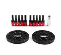 distanziali per ruote Bulloni Per Q5 SQ5 | 15 mm 5x112 mm 66,6 mm(Red bolts)