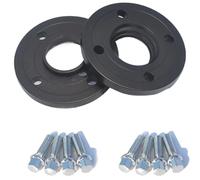 Distanziali per Ruote Compatibile Con Fiat Per Argo Per Cronos Per Siena 2 Pz 12 MM/15 MM 4X98 58.1 Distanziali Ruota 8 Pz 12 * 1.25 Tipo Cono Bulloni(Nero,12MM)