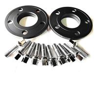 Distanziali Per Ruote Forgiati Per Mercedes Per Benz AMG CLA CLK GLK C200 E200, 4x98, 58,1 Mm, Con Centro Al Mozzi Distanziali Per Mozzi Ruota(Nero 2 pezzi)