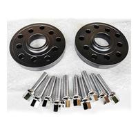 Distanziali Per Ruote Per VW Per Golf Per Bora Per Polo Per Jetta Kit Distanziali Forgiati Con Centro Al Mozzi, 5x100 E 5x112, 57,1 Mm Distanziali Per Mozzi Ruota(Nero 2 pezzi)