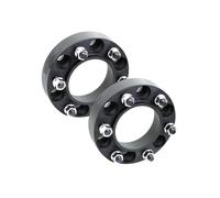 Distanziali Ruota Adattatore distanziale per ruote auto in alluminio 2 pezzi 6x139,7 100,1 12 * 1,5 per King Kong(2PCS Black 35mm)