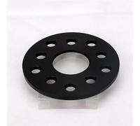 Distanziali Ruota Auto Con Centraggio Al mozzi Per VW Per Touareg (2002-2018) PCD 5x130 CB 71,6 Mm Adattatore In Alluminio Forgiato 2 Pezzi Distanziali centrati sul mozzo(5mm Black)