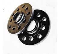 Distanziali Ruota Auto Per A3 Per A4 Per A6 Per A8 Per Q3 Distanziali Per Ruote Auto 10-12 Mm Hub Centric 57,1 Mm PCD 5x100/5x112 Distanziatori Ruote(Black 10mm)