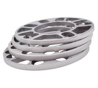 Distanziali ruota Hubcentric 4 pezzi distanziatori in lega di alluminio impostati for accessori universali for ruote for pneumatici for auto(10mm)