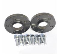 Distanziali Ruota Per A4 B7 2007 20MM/25MM Kit Adattatore Allargamento Auto 5x112 57.1 Hub Centr Wheel Spacer Distanziali per Cerchi(25mm black)