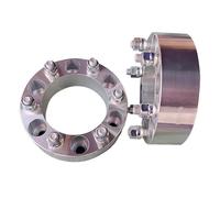 Distanziali Ruota Per Hummer H3 SUV/Camion/Furgone 2005-2010 2 pezzi 50MM Hubcenter distanziali ruota 6X139.7 (6X5.5) 108CB 12X1.5 Distanziali per Cerchi