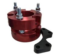 Distanziali Ruota Per Isuzu 2012-2019 Per D-MAX Kit di sollevamento anteriore/posteriore 1"-2" Distanziali ammortizzatori blu Tuning auto 1 coppia Distanziali per Cerchi(Red 25mm)