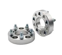 Distanziali Ruota Per Jeep Per Wrangler Per Cherokee Per Liberty 5x114.3 CB: Distanziale Ruota Da 71.6 Mm Tuta A 5 Alette M1/2 Distanziali Asse(2PCS 25mm Silver)