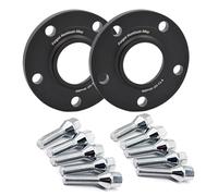 Distanziali Ruota Per M1 M3 M6 E36 E65 E90 2 pezzi distanziali per ruote auto 5x120 72.6 flangia per guarnizione ruota centrale adattatore Distanziali Cerchi(Nero,15mmx42MM12x1.5)
