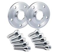 Distanziali Ruota Per M1 M3 M6 E36 E65 E90 2 pezzi distanziali per ruote auto 5x120 72.6 flangia per guarnizione ruota centrale adattatore Distanziali Cerchi(Argento,15mmx42MM14x1.25)