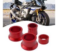 Distanziali ruota posteriore set 4 pezzi rosso più leggero venduti come set pra