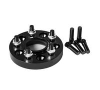 Distanziali Ruote 2/4 pezzi 5x114,3 CB67,1mm M12x1,5 distanziali ruota forgiati neri per Kia per Sportage flangia piastra 15/20/25/30/35mm(4pcs 25mm)