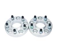 Distanziali Ruote 2 Pezzi 5x100 54.1 12x1.5 6061-T6 Distanziale centro Ruota Forgiato In Lega Per Lexus(Argento,15mm)