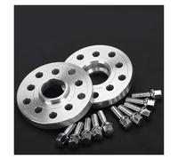 Distanziali Ruote 2 Pezzi Per Golf Per Bora Per Polo Per Octavia Per Convert Auto Adattatori Distanziali Per Ruote Forgiati PCD 5x100 E 5x112 CB 57.1 Adattatore Distanziale Ruota(2PCS 12mm)
