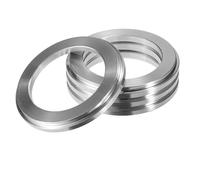Distanziali Ruote 4 Pezzi Da OD 82 Mm A ID 57.1mm 66.1mm 66.5mm 72.6mm 74.1mm Anelli Di Centraggio Universali Per Mozzo Auto Distanziali Per Foro Ruota In Alluminio Adattatore Distanziale Ruota(82-74.