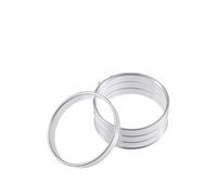 Distanziali Ruote 4 Pezzi Universali OD 78.1mm 68mm 66.1mm A ID 64.1mm 65.1mm 57.1mm Anelli Centraggio Mozzo Dell'auto Distanziali Centro Foro Della Ruota Alluminio Adattatore Distanziale Ruota(66.1-6
