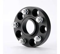 Distanziali Ruote Adattatori Distanziali Ruota PCD 5x114.3 CB 66.1mm Per Per QX50 QX60 Lega Alluminio Forgiato 1 Paio Distanziatori Per Ruote(Nero,20mm)