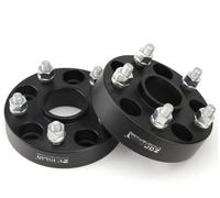 Distanziali ruote auto 2 Pz Universale 5 Lug Ruota Spacer Adattatore Auto Mozzo In Alluminio Centric Distanziali Ruota PCD 5x114.3 CB 66.5mm 15/20/25/30/35/40/45mm Parti Di Decorazione(2 PCS 20mm)