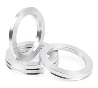 Distanziali Ruote Auto 4 Pz Auto Hub Centric Anelli Foro Ruota Centro Distanziatore Alluminio 65.1-54.1 .1-56 .6 .1-57 1-59.5 cerchi in lega auto(65.1-57.1)