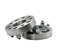 Distanziali Ruote Auto Compatibile con Civic per Accord per Crider per Jade per Ciimo 2 Pezzi PCD 5x114.3 CB 64.1mm Auto 5Lug Flangia Allargata Spacer Wheel Spacer Adapter(30mm)
