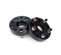 Distanziali Ruote Auto Per Alfa Per Romeo 147/156/164/4C/GT/GTV/SPIDER 2 Pezzi 15/20/25/30/35/40mm PCD 5x98 CB 58,1mm Adattatori Distanziali Ruota(2PCS 25mm Black)