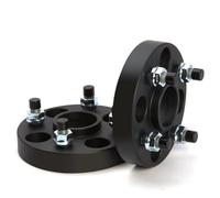 Distanziali ruote auto Per Fit Per Jazz Per Grace Per Brio Per N-BOX Per N-ONE Per N-WGN 2 Pezzi 15/20/25/30/35/50 Mm PCD 4x100 CB 56,1 Mm Distanziali Ruota(2Piece 35mm Black)