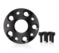 Distanziali Ruote Auto Per VW Per Passat 2/4 Pezzi 5x112 CB 57.1 M14*1.5 Hub Centric Piastra Flangiata Distanziale Ruota Forgiata Nera 15/20/25/30 Mm Distanziale Ruota(4pcs 30mm)