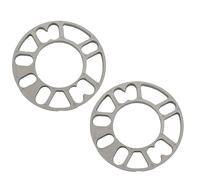Distanziali Ruote con bulloneria Per 4x100 4x108 4x114.3 5x100 5x108 5x114.3 5x120 Universal Wheel Spacer Shim Plate Guarnizione Adattatore Automatico Set Distanziatori(2PCS 8mm)
