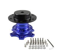 Distanziali Ruote Kit Di Adattatore Per A Sgancio Rapido Universale Per Volante Per Volante A 6 Fori(Blue)