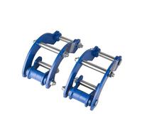 Distanziali Ruote Per Isuzu Per D-MAX 2012-2019 Kit Di Sollevamento Anteriore E Posteriore 1 "-2" Distanziatore Ammortizzante Accessori Per Tuning Auto 1 Coppia(Blue 1 inch)