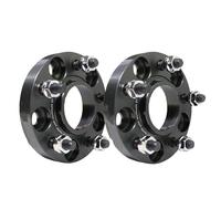 Distanziali Ruote Per Land Per Rover Per Defender Per Discovery 3 4 5 LR3 LR4 Per La Gamma Per Lo Sport 2PCS PCD 5x120 CB 72.6 Ruota Spacer Adattatore(Black spacer 20mm)