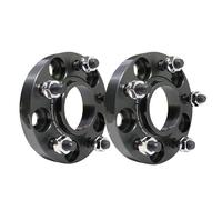 Distanziali Ruote Per Land Per Rover Per Defender Per Discovery 3 4 5 LR3 LR4 Per La Gamma Per Lo Sport 2PCS PCD 5x120 CB 72.6 Ruota Spacer Adattatore(Black spacer 15mm)