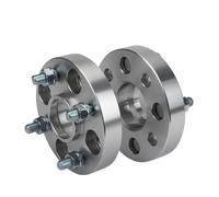 Distanziali Ruote Per VW Per Jetta Per Gower Vecchio Per Sandanap Per Sang Per Silkworm 200 M12x1.5 PCD 4x100 CB 57.1mm Spessore 20-50mm Ruota Spacer Adattatore 4lug(2PCS 20mm Silver)