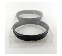 Distanziali Ruote Set Da 4 Pezzi Distanziali Universali Cerchi Auto Plastica ABS.anelli Centraggio Per Mozzi Ruota Parti Per Cerchi Da 67.1-64.1 Mm Accessori Adattatore Distanziale Ruota(Blister packa